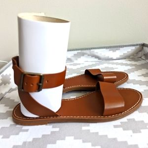 Brown Madewell Sandals never used